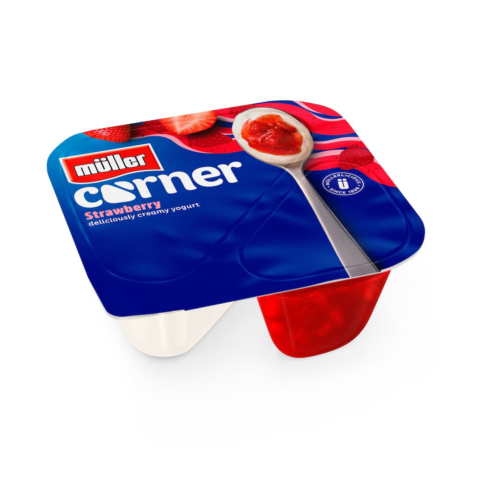Muller Corner Strawberry Yoghurt x24